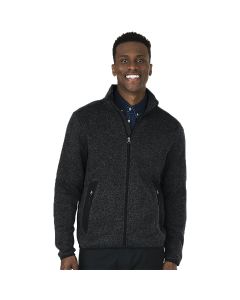 Charles River - Men's Heathered Fleece Jacket