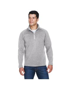 Devon & Jones - Adult Bristol Sweater Fleece Quarter-Zip