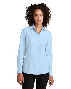 MERCER+METTLE Women&#039;s Long Sleeve Stretch Woven Shirt