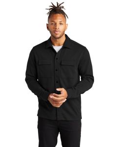 MERCER+METTLE Double-Knit Snap Front Jacket