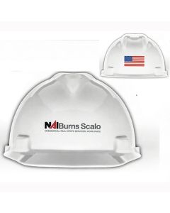 MSA White Matte V-Gard w/Ratchet Suspension - Case of 20